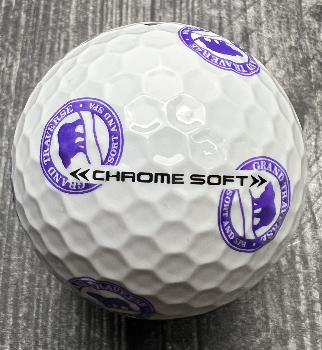 Callaway Chrome Soft Truvis Grand Traverse Rare 5A Purple