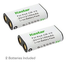 2x Kastar Battery for CR-V3 Kodak EasyShare CX6445 CX7220 CX7300 CX7310 CX7330