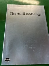 Audi 100 Cars Original Car Sales Brochure Collectable 1979/80
