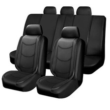Car Seat Covers 5 Sit Front Rear Leather For Dodge Ram 1500 2008-2022 2500 3500 Car Seat Covers 5 Sit Front Rear Leather For Dodge Ram 1500 2008-2022 2500 3500