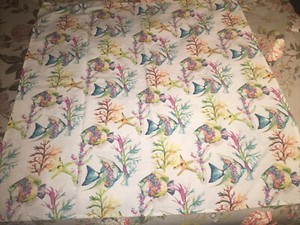 Tropical Fish Coral Reef Tablecloth Made in Italy