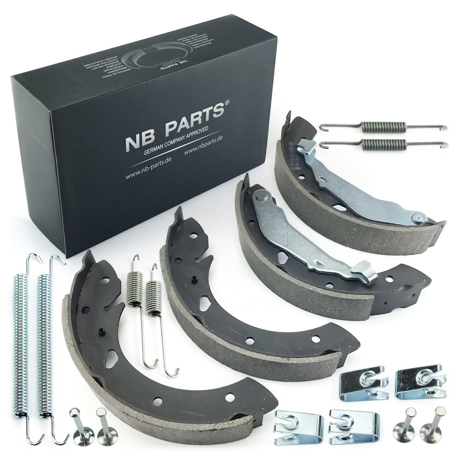 Brake Shoes Set + Accessories for the Rear Drum Brake Toyota Avensis T22
