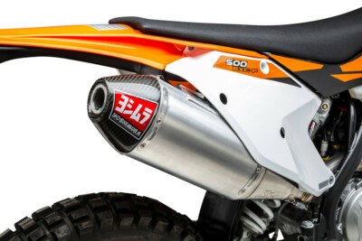 Yoshimura Rs-4 Header/Canister/End Cap Exhaust Slip-On Ss-Al-Cf