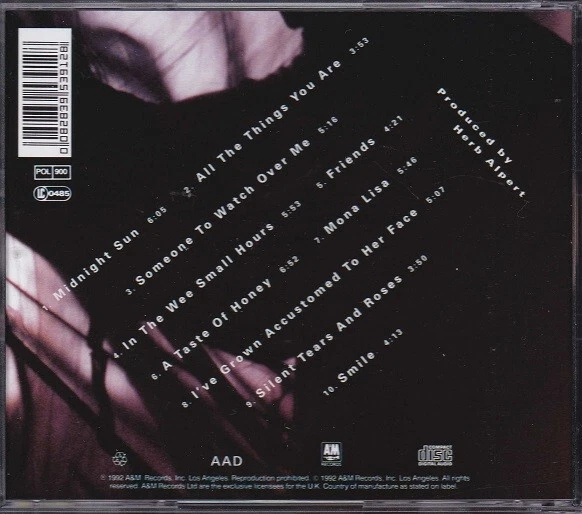 HERB ALPERT / MIDNIGHT SUN * NEW CD 1992 * NEU - Bild 2 von 2