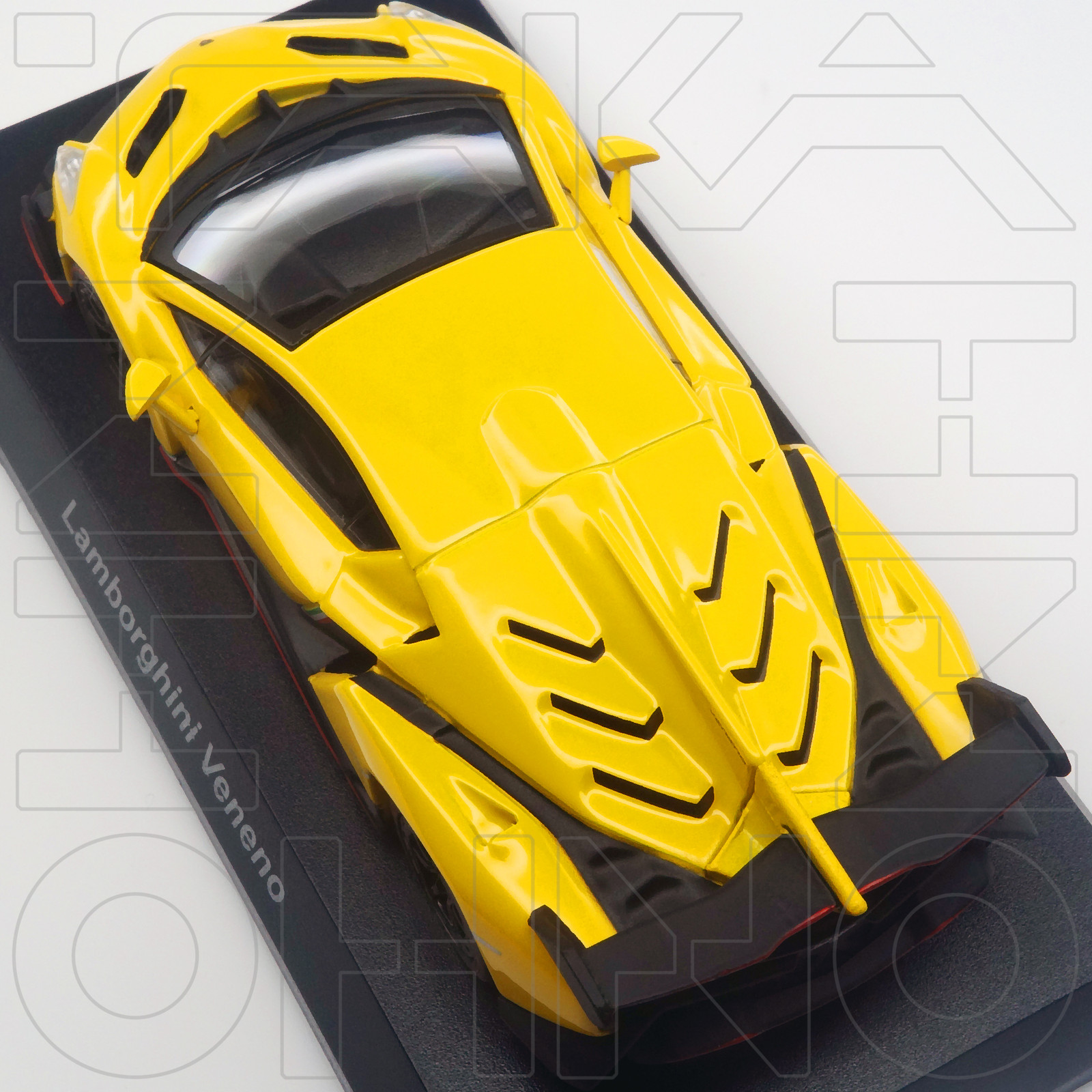 LAMBORGHINI VENENO MINICAR COLLECTION 6 KYOSHO 1:64 YELLOW