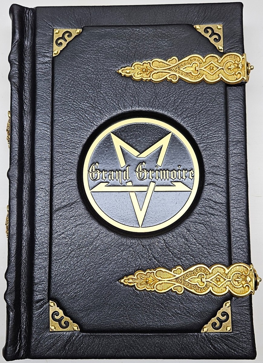 Grand Grimoire Leather-Bound Limited 1st Edition Occult Devil Book