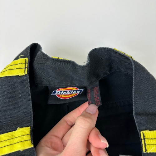 Dickies Cargo Pants Trousers Size 28 Black Field Bottoms Work Action Contrast - Picture 7 of 7