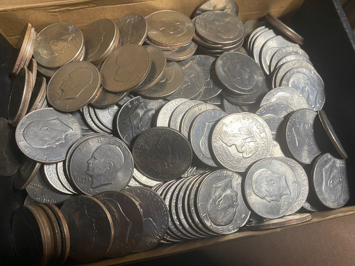 Lot of 10) Eisenhower 