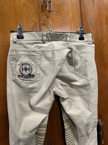 HH Equestrian Pants Beige Jodhpurs Kids 8 - Picture 13 of 14