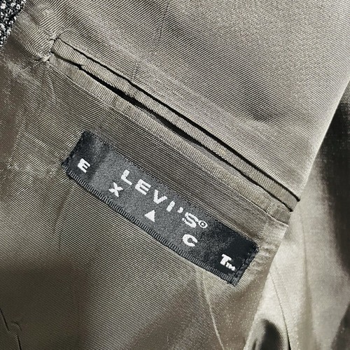 Levis Exact Blazer Mens Size 40R Colors Gray Suit Jacket Sport Coat Made In USA - Picture 9 of 14