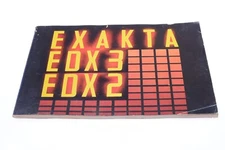 ✅ EXAKTA EDX 2, EDX 3 CAMERA ORIGINAL INSTRUCTIONS MANUAL GERMAN 139-1