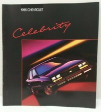 New 1985 Chevrolet Celebrity Dealer Sales Brochure - 85 Chevy Eurosport Oem Nos New 1985 Chevrolet Celebrity Dealer Sales Brochure - 85 Chevy Eurosport Oem Nos