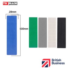 TIMCO Plastic Flat Packers Shims Frame Window Glazing Flooring 100x28mm 1-6mm