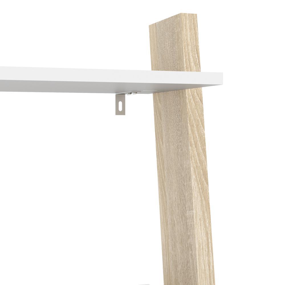 Diana Bookcase with 1 Drawer, White/Oak Structure