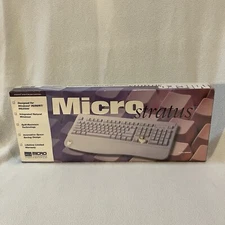Micro Innovations Clicky Keyboard KB500i Windows Compatible Sealed New / Sealed