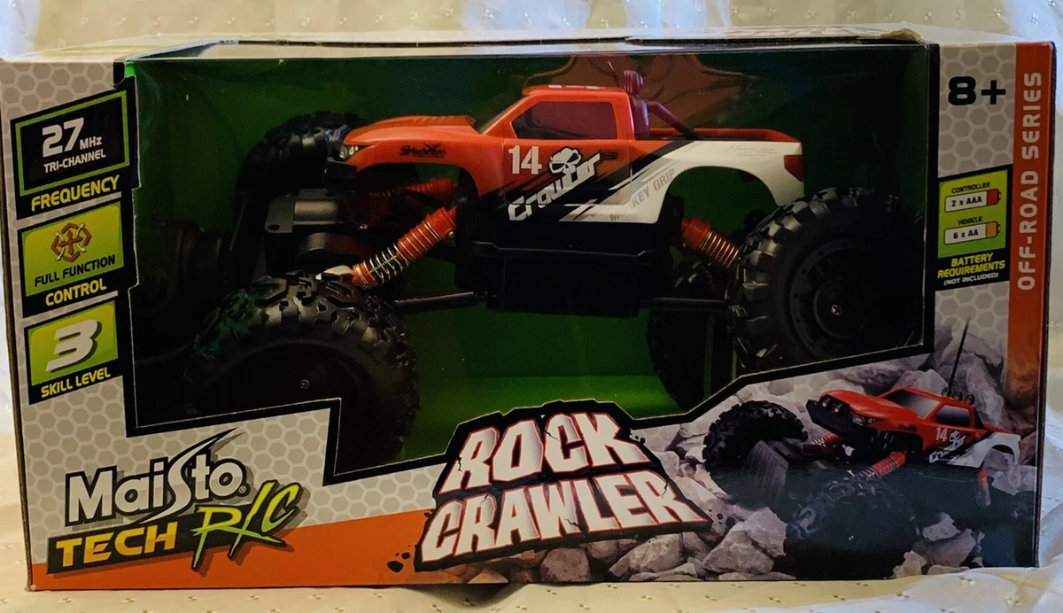 Carro Controle Remoto - Rock Crawler - Off-Road Series - Maisto