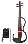 Yamaha YSV-104 Electric Violin - Red - Package - BOW & VIOLIN STAND 