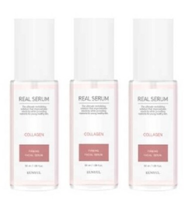 Eunyul Real Collagen Serum 50ml 3pcs Anti Aging Elastic moisture