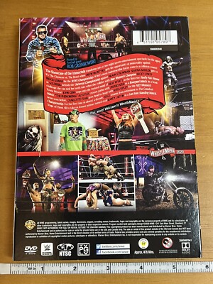 WWE: WrestleMania 2020 DVD Too Big for Just one Night Topps Card