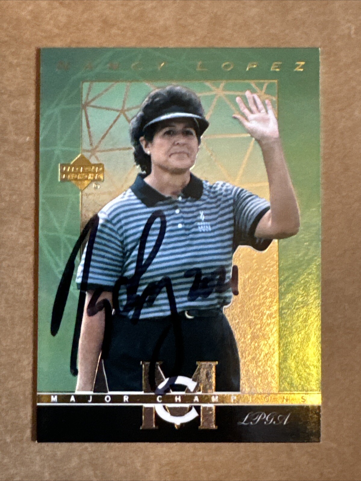 Nancy Lopez 2003 Upper Deck #MC9 Golf LPGA AUTOGRAPHED Card