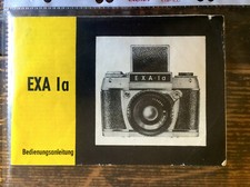 EXA 1A 1 A Manual - Text.German - Classic-Camera-Store Dresden