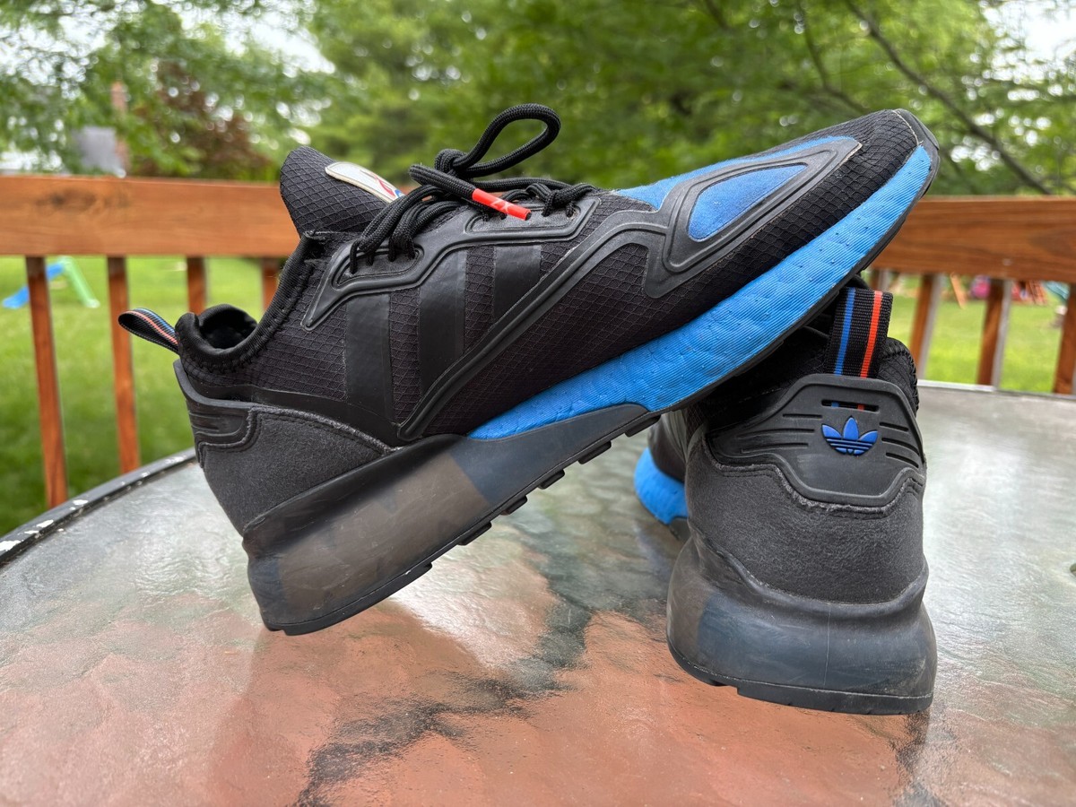 Adidas ZX 2K NASA Mens Running Shoes FX7029 Black Blue Size Adidas ZX 2K NASA Mens Running Shoes FX7029 Black Blue Size