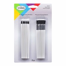 Testor Corp. 3 Piece Economy Assorted Brush Set TES281210 Paint Brushes