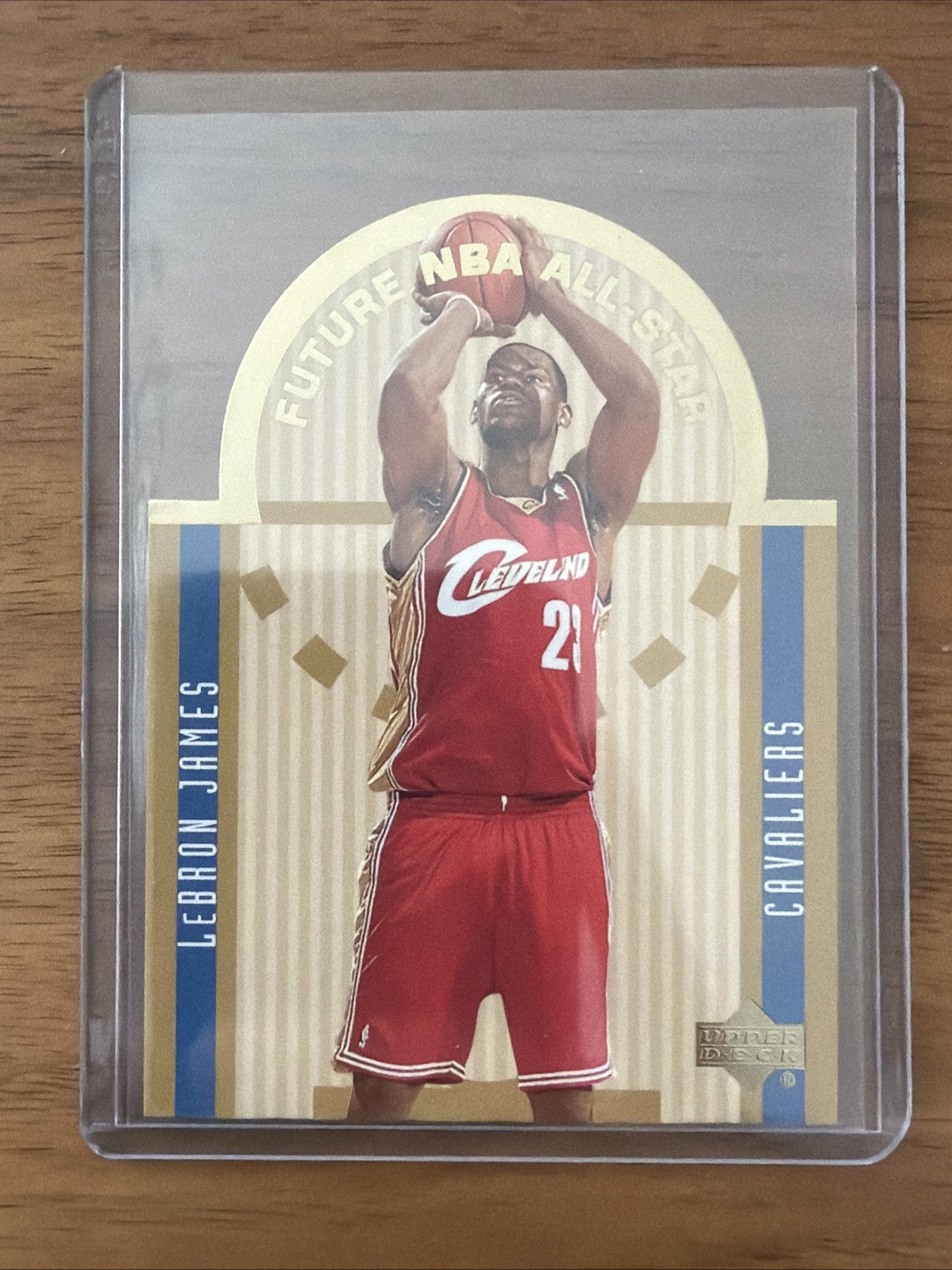 2003-04 Upper Deck SE Lebron James Future All-Star Rookie Card RC Die-Cut #E15