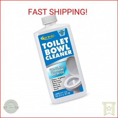 STAR BRITE Toilet Bowl Cleaner - For Boat, RV, Portable Toilets, Removes Stains,