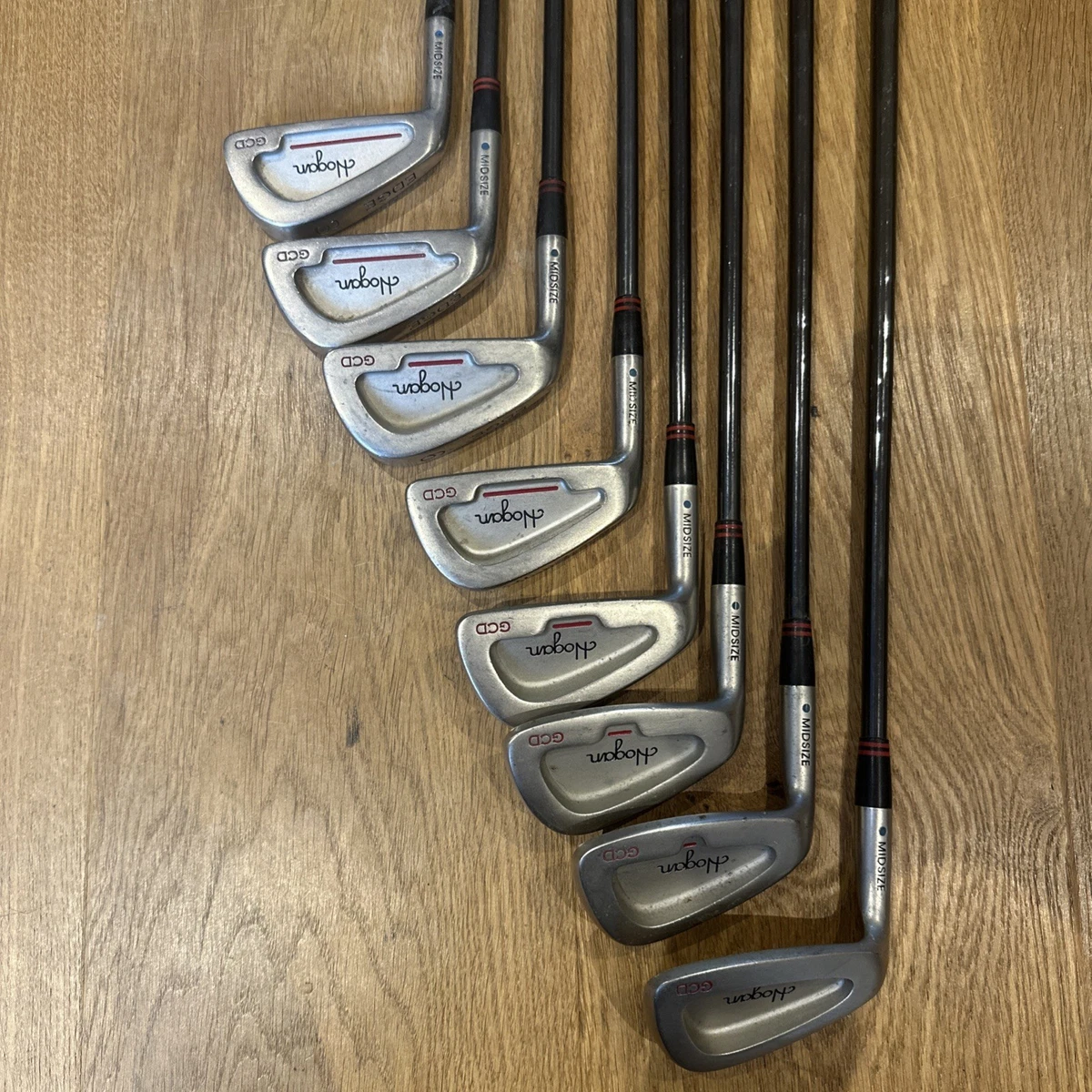 Set De Fers Ben Hogan GS SABER - 3-9, E, S - Tige Carbone R - Occasion Japon