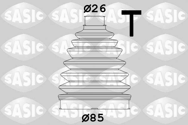 Fits SASIC 1904021 DRIVE SHAFT KIT WHEEL SIDE