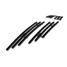 Fits 2013-2015 Toyota RAV4 Main Upper Stainless Steel Black Billet Grille Insert