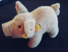 Vintage Steiff Pig - JOLANTHE - 10" - Made in Germany - 3810/17
