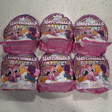 Hatchimals Alive Neon Rainbow LOT of 6 Blind Bag Colleggtibles