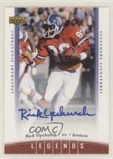 2006 UD Legends Legendary Signatures Rick Upchurch #45 Auto 2u3