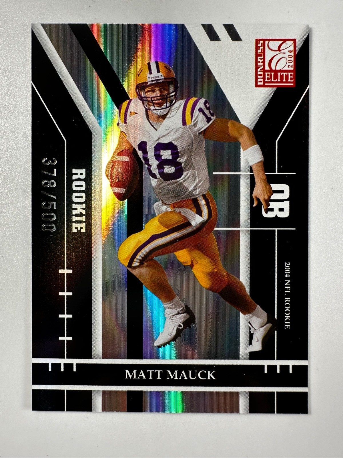 Matt Mauck Donruss Elite #169 Base