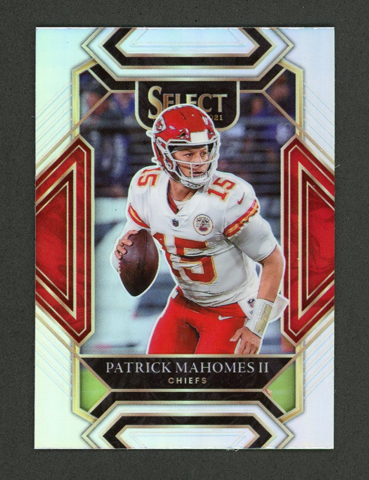 2021 Select Patrick Mahomes Club Level Silver Prizm #202 - Kansas City Chiefs