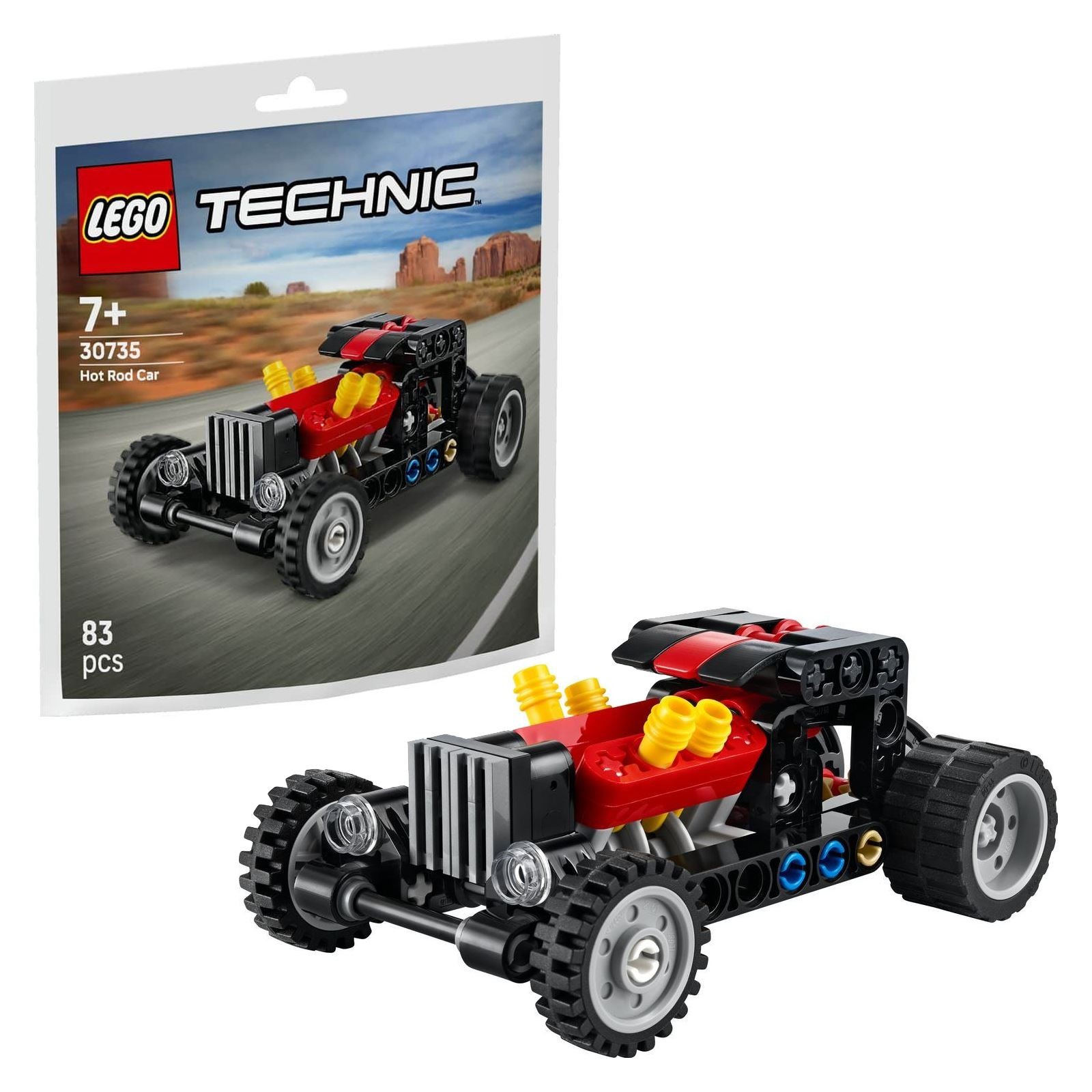 Lego Technic Hot Rod Car 30735 Paperbag Brand New in Packet - Image 6