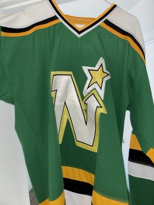 Minnesota North Stars Mike Modano Mitchell & Ness 1989/90 NHL Power Play Jersey