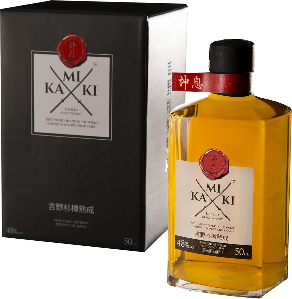 KAMIKI Japanese Blended Malt Whisky (500ml - 48%)