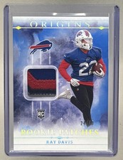 Ray Davis 2024 Panini Origins #RPT-RDA Blue Rookie RC4 Color Patch /49