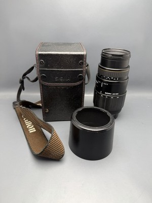 Sigma 70-300mm F4-5.6 APO Macro Objektiv Canon EF B W Filter