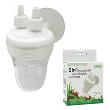 Ista CO2 Bubble Counter 2 in 1 for Planted Freshwater Aquariums Tank