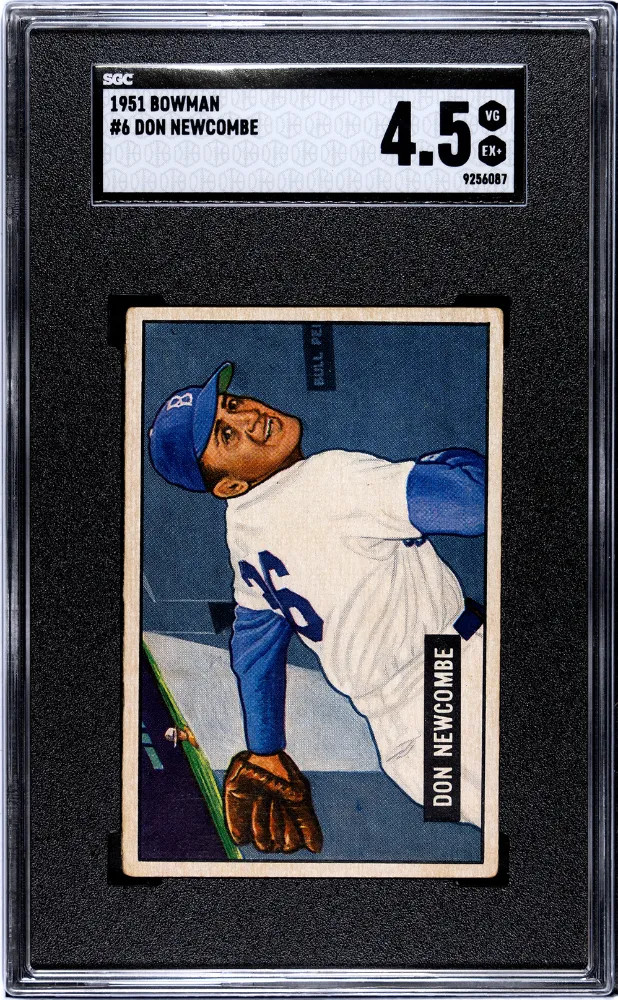 1951 Bowman Don Newcombe #6 SGC 4.5