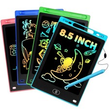 4 Pack 8.5" LCD Writing Tablet Easter Basket Stuffer Kids Toddler Doodle Board