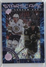 2023-24 SPx Starscape Shadow Box Silver Spectrum 51/99 David Pastrnak #SS-3 0s5s
