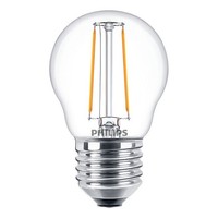 Philips Led Filament Leuchtmittel Tropfen 2W = 25W E27 Klar 250Lm Warmweiß 2700K