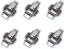 MY MIRONEY Stainless Steel Toggle Latch Compression Spring Draw Silver 