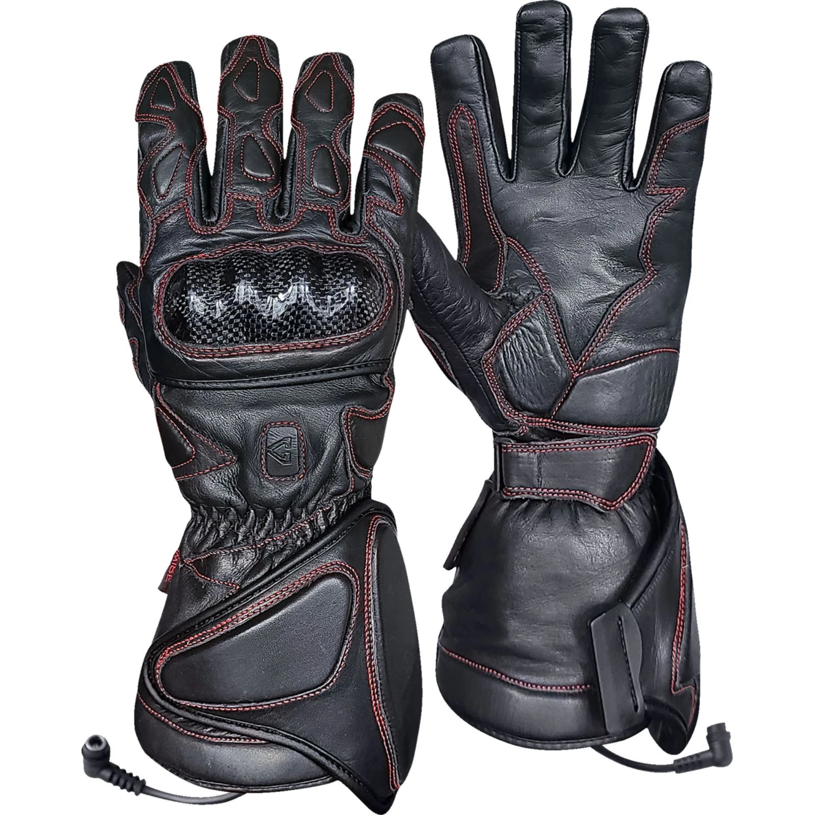 12V Extreme Hard Knuckle Heated Gloves - Black - XL GEREXGL12BXL
