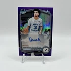 Topps Bowman Chrome U 2025-26 Derek Dixon Purple RC Auto /250 CPA-DD